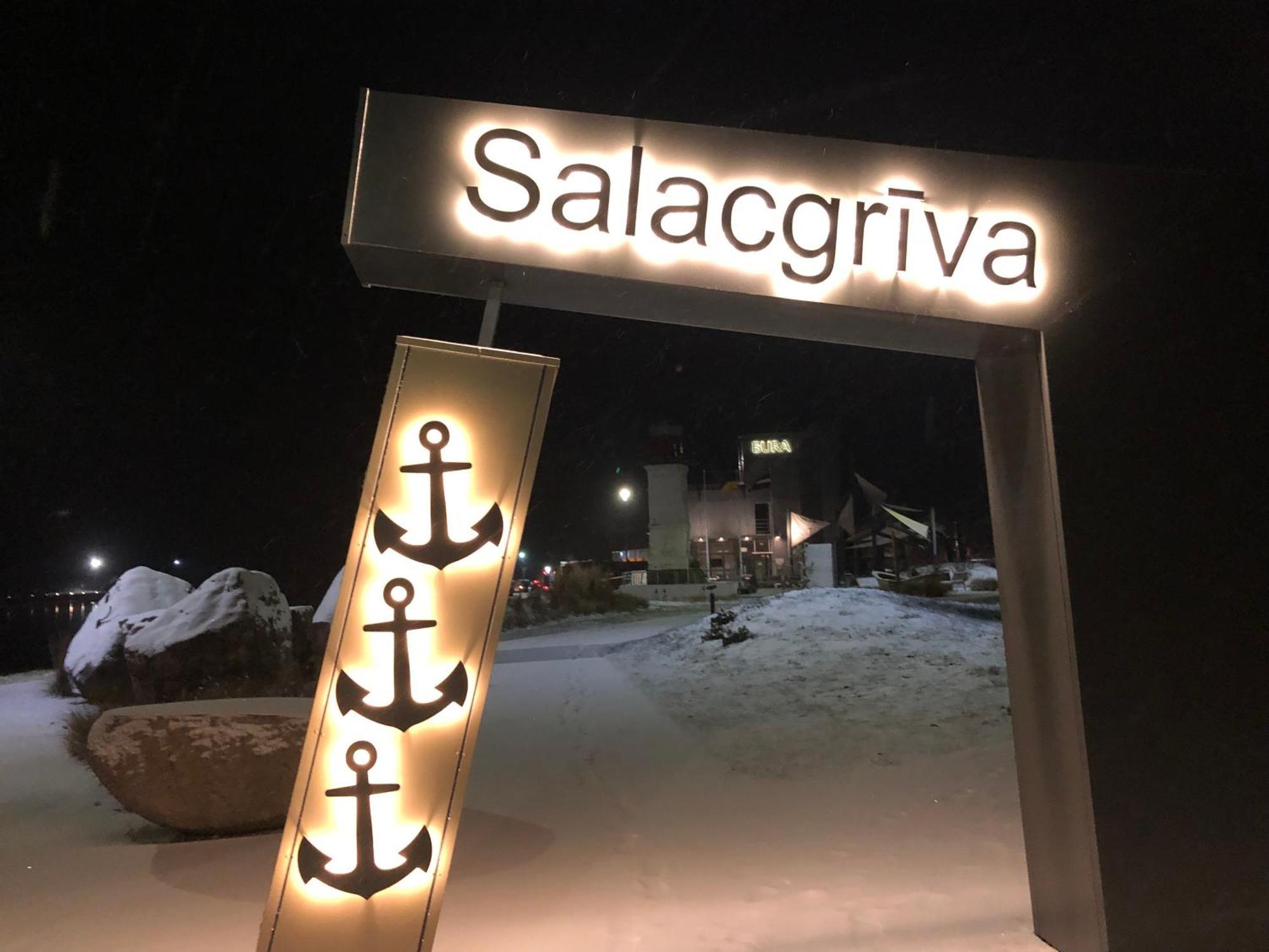 Dzivoklis Bocmana Laukums 2, Salacgrīva Zewnętrze zdjęcie
